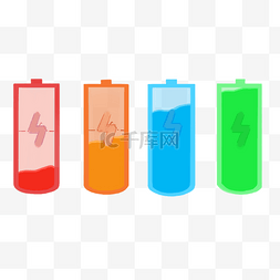 绿色柱图片_手机电池电量符号