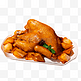 感恩节食物烤鸡