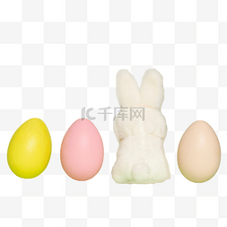 复活节节日兔子彩蛋