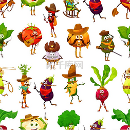 茄子和黄瓜图片_卡通牛仔、警长、强盗、强盗和游