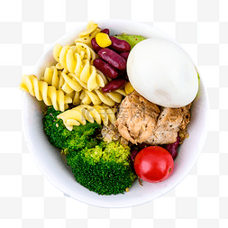 鸡肉蔬菜沙拉图片_营养膳食西兰花沙拉