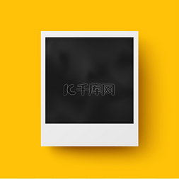打印材料图片_现实的相框用阴影矢量设计