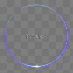 光圈图片_紫色发光光环光圈光效