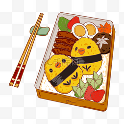 儿童日本可爱饭盒
