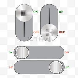 按钮开关设计图片_电源按钮矢量设计