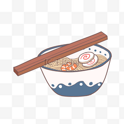 草原笔画图片_卡通日本食物拉面剪贴画