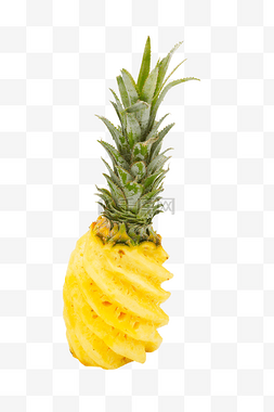 新鲜水果去皮菠萝