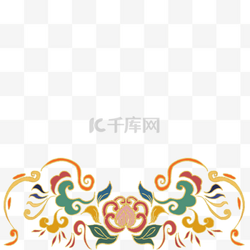 中式服装花纹