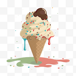冰爽夏季冰淇淋图片_夏天冰爽美味雪糕