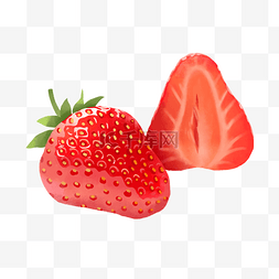 仿真写实草莓美味当季水果