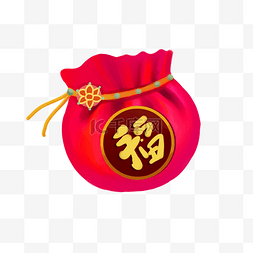 韩国新年红色质感福袋