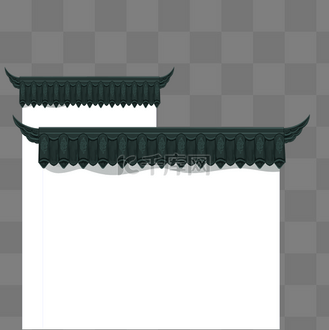 屋檐古代房屋墨迹鸟个人vip和企业vip免费下载下载png下载psd下载png