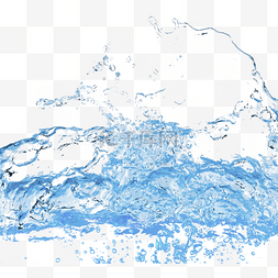 png城市设计图片_飞溅水面蓝色涟漪