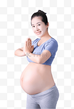 孕妇瑜伽健身运动