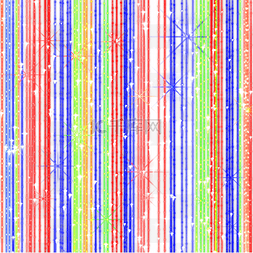 彩色竖条条纹迪斯科抽象光效