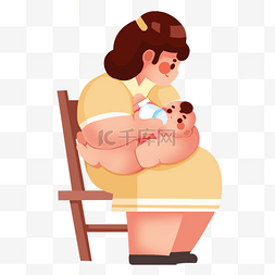 母亲怀抱宝宝图片_婴儿新生儿护理给宝宝喂奶