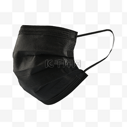 金属夹板图片_一次性黑色消毒防护口罩