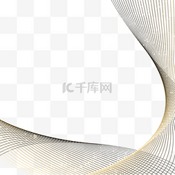 抽象螺旋图片_金黄色螺旋网格光效抽象量子