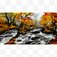 深秋的河流