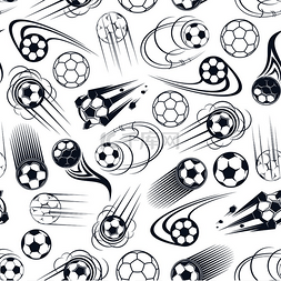 游戏壁纸图片_具有灰色和白色无缝背景的足球运