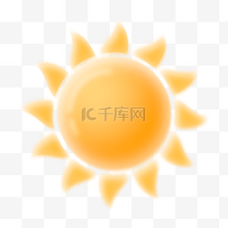 夏日弥散太阳