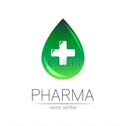 绿色背景图片_药剂师、药店、医生和药物用的绿