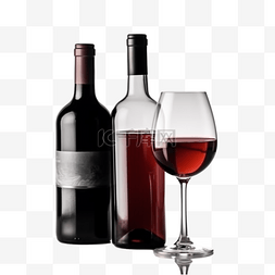 红酒葡萄酒手绘图片_卡通手绘红酒葡萄酒