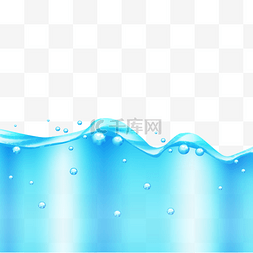 水质图片_蓝色液态水资源