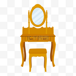 桌子椅子家具图片_卧室家具梳妆台桌子