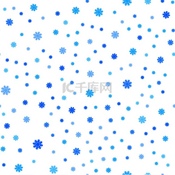 材料封面设计图片_雪花无缝图案白色的雪花飘落着不