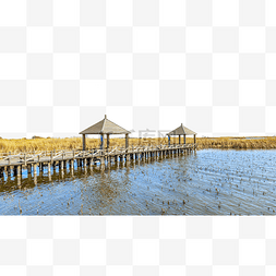 哈苏海外景栈桥