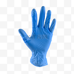 手套蓝色医疗乳胶