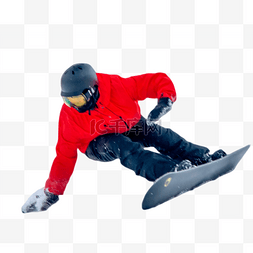冬季滑雪人物图片_滑雪单人滑雪冬季人物