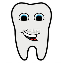 口腔护理图标图片_牙为药而笑。