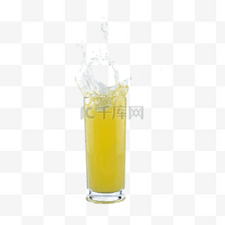 橙汁饮料杯图片_多汁饮食果饮