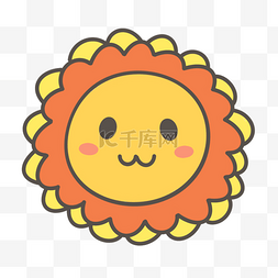 向日葵造型可爱卡通太阳