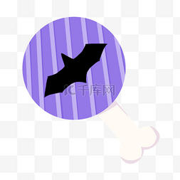 蝙蝠网线图片紫色图画卡通
