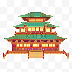 唐朝国潮建筑