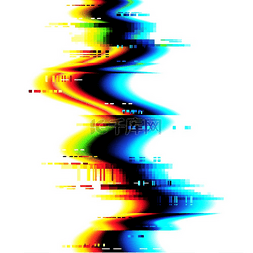 视频效果图片_电视屏幕故障，电脑液晶显示器崩