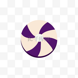 彩色炫彩背景紫色图片_糖果条纹圆圈糖果图片绘画创意
