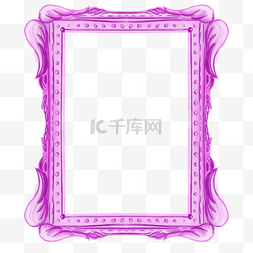 粉色复古相框图片_复古水彩宝丽来相框粉色长方形