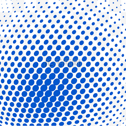 抽象点状图片_渐变图形抽象蓝色点状装饰