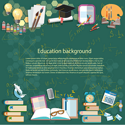 Education background: math formula algebra