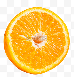 赣南脐橙主图图片_切开的脐橙水果