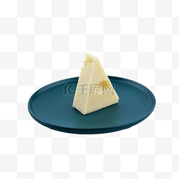 奶酪盘子图片_小吃瑞士黄色奶酪