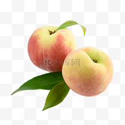 苹果开图片_桃子食物粉色水果毛桃