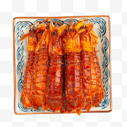 美味海鲜红烧皮皮虾