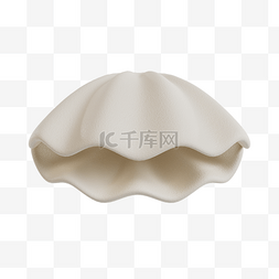 海洋扇贝图片_3DC4D立体珍珠贝壳