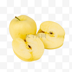 新水果图片_黄苹果新鲜水果