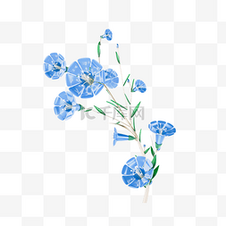 3d立体花朵装饰图片_3D立体新中式植物装饰